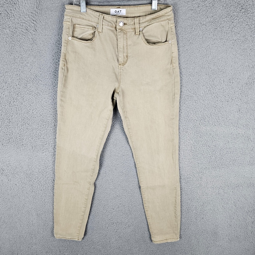 OAT New York Jeans Women's 28 Stretch Comfort Fit Mid-Rise Skinny Leg 1021-BP‎